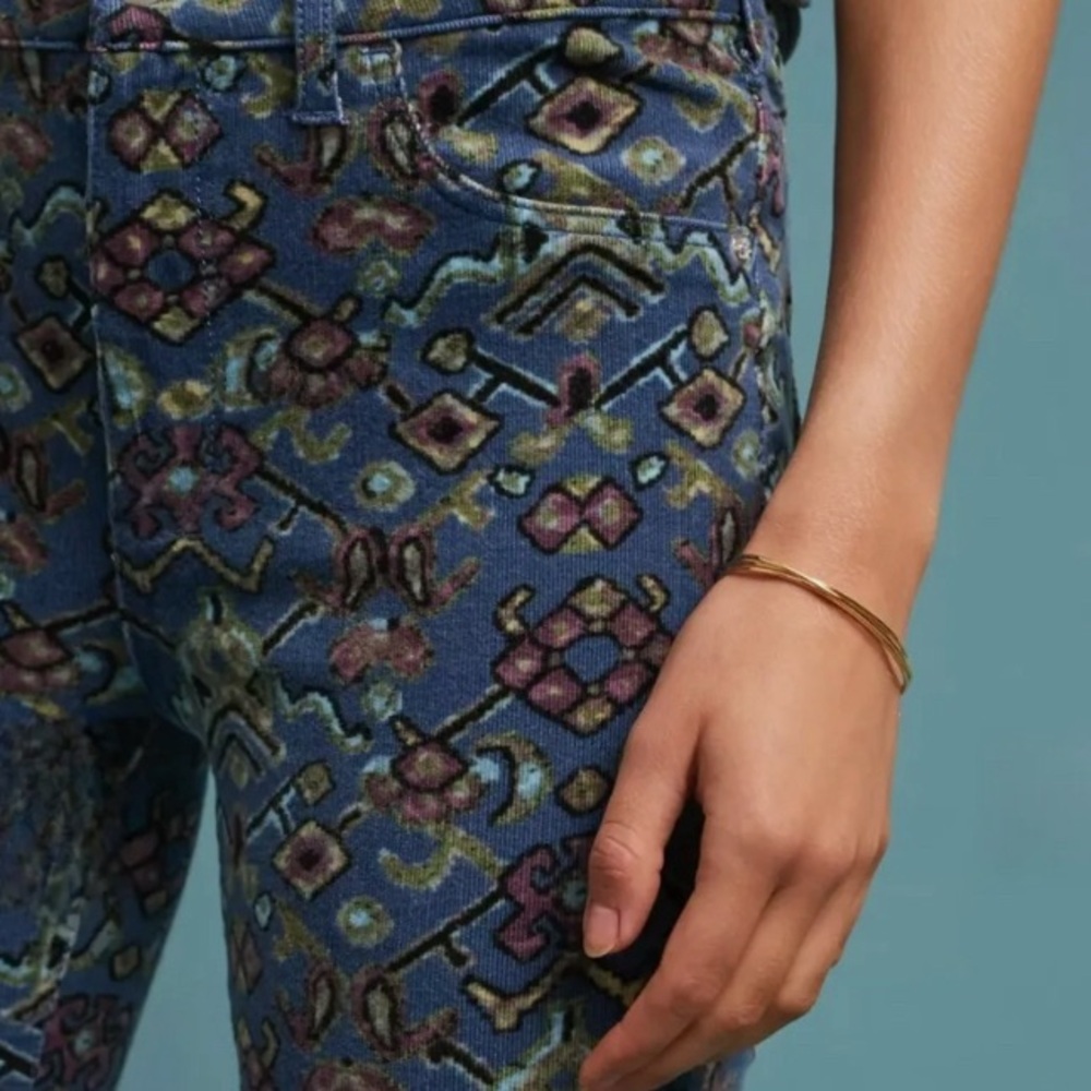 ANTHROPOLOGIE Pilcro and the Letterpress stretch cordoroy Pants Size 26 Petite